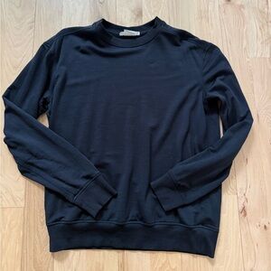 Icebreaker Men's Shifter Wool-blend Long-Sleeve Sweatshirt Black Size M